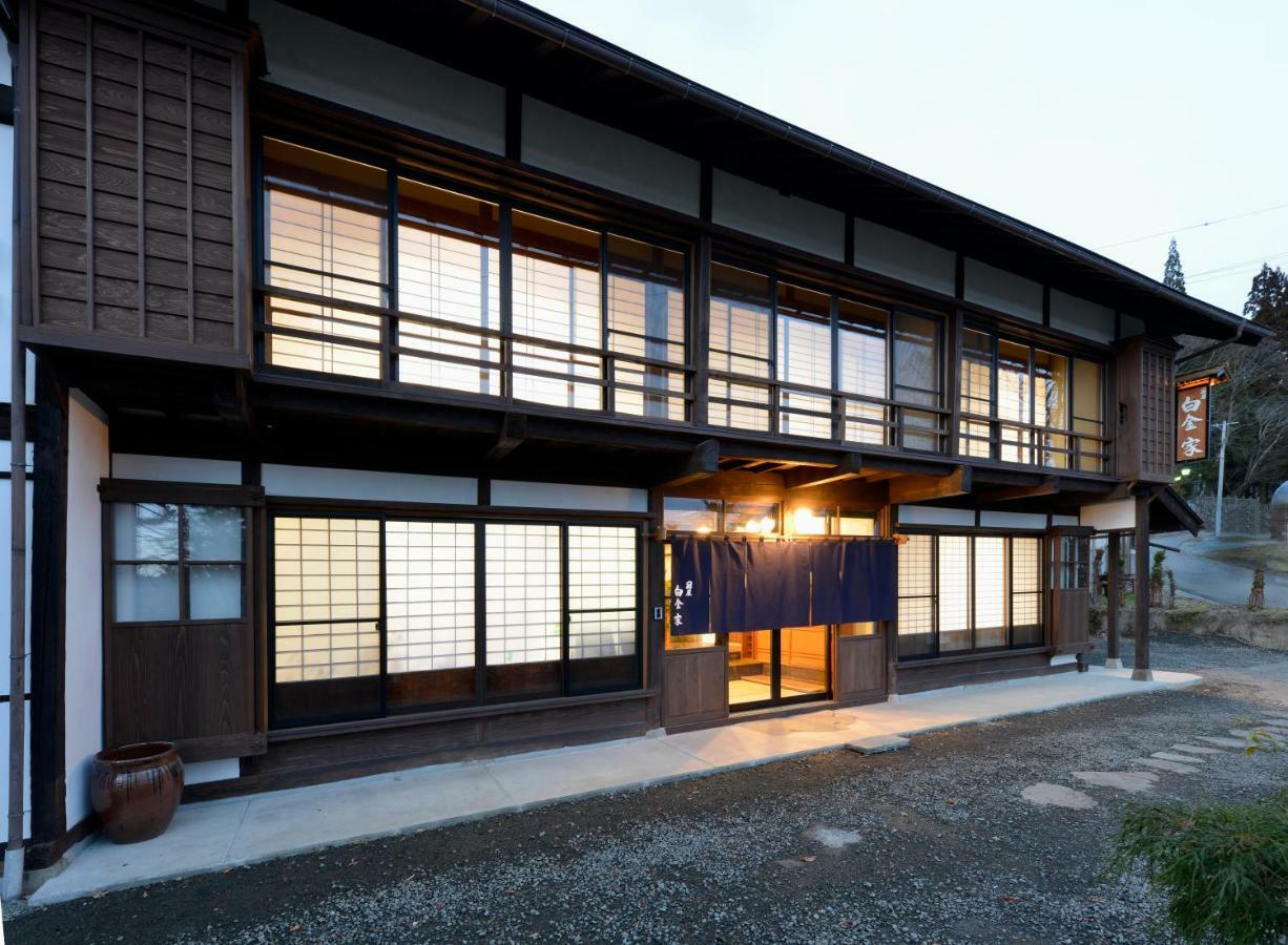 宿屋白金家 Yadoya-Shiroganeya 1日1組限定2名から8名様まで 全館貸切り 伝統的建造物の旅籠宿 Traditional Culture Experience Nagano Eksteriør billede